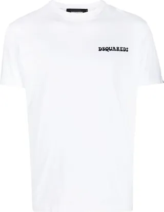 logo-print cotton T-shirt
