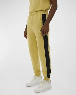 Men's Slant Colorblock Jogger Pants