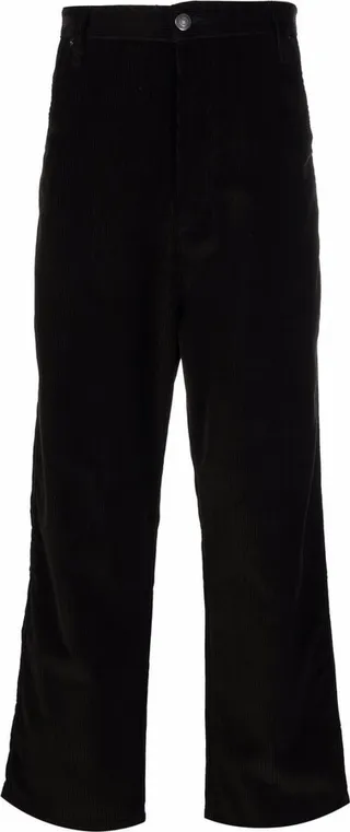 Straight-Leg Corduroy Trousers
