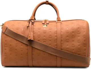 large Ottomar monogram leather holdall