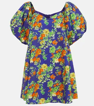 Palmer floral minidress