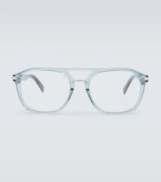 DiorBlackSuitO N1I round glasses
