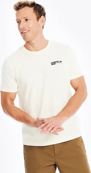 Sustainably Crafted Surfing Club Graphic T-Shirt
