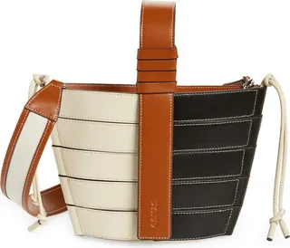 Diamond Two-Tone Mini Tote