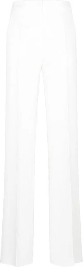 Max Mara Straight Leg Crepe Trousers