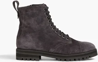 Halden suede combat boots