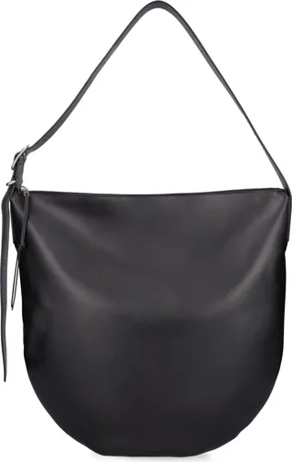 Large Moon leather shoulder bag