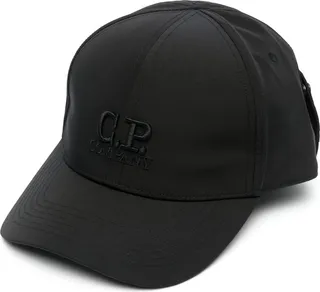 Logo-Embroidered Curved-Peak Cap