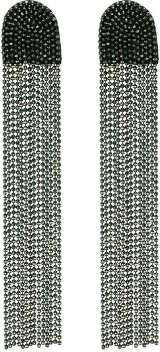 fringed Shiny earrings