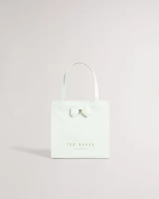 Plain Bow Small Icon Bag in Pale Green