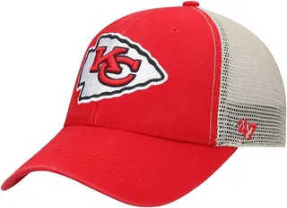 Men's '47 Red Kansas City Chiefs Flagship MVP Snapback Hat