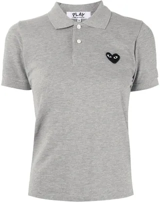 Logo Embroidered Polo Shirt