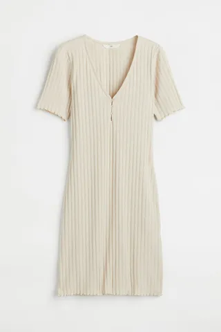 Ribbed Bodycon Dress