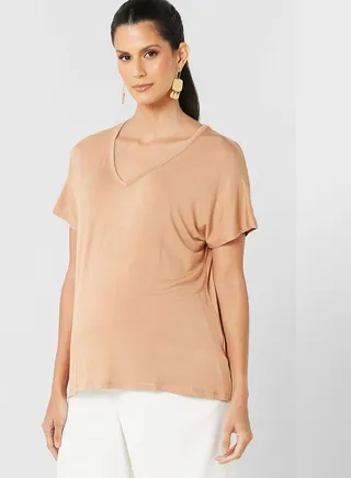 Maternity Karly Short Sleeve Top