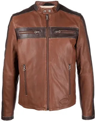 Panelled Zip-Up Jacket