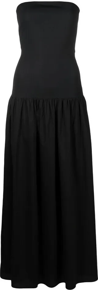 Strapless Midi Dress