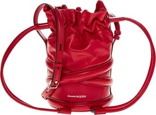 Alexander Mcqueen The Soft Curve Leather Crossbody
