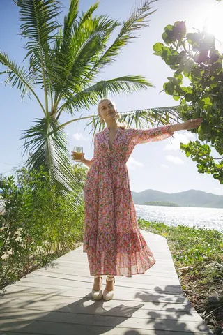 Mini Bloom Rose Bazaar Dress