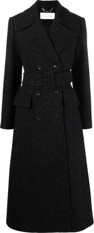 CHLOÉ- Long Double Breasted Coat