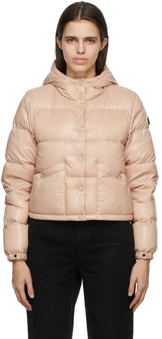 Moncler Pink Down Bardanette Jacket