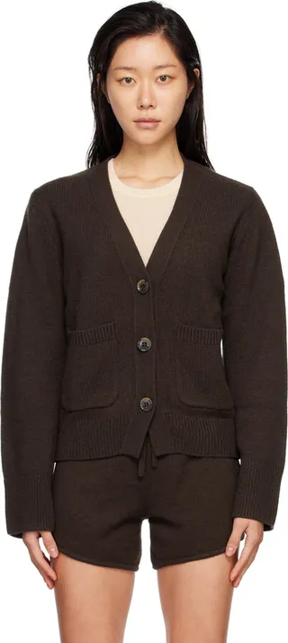 LISA YANG Brown Danni Cardigan