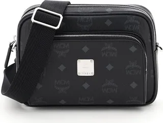 MCM Aren Visetos Print Zipped Crossbody Bag
