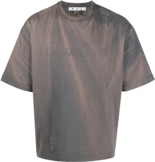 Bookish Laund gradient-effect T-shirt