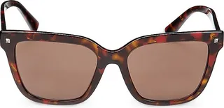55MM Square Cat Eye Sunglasses