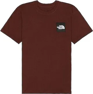 The North Face Short Sleeve Heavyweight Box Tee in Brown