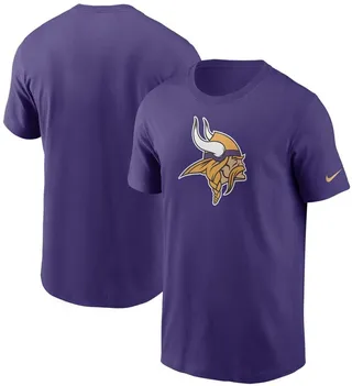 Men's Purple Minnesota Vikings Primary Logo T-shirt