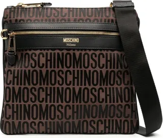 Jacquard-Logo Cross-Body Bag