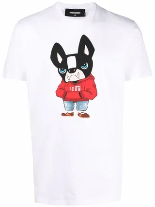 graphic-print T-shirt