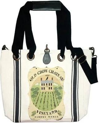 Old Crow Chateau Tote Bag