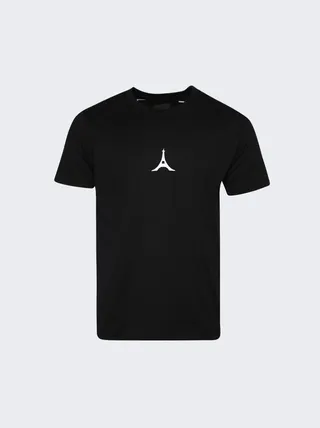 Classic Fit Print T-Shirt Black