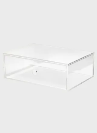 Acrylic Single Drawer Unit