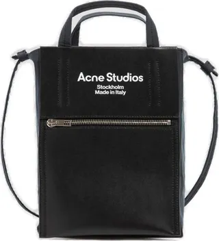Acne Studios Papery Logo Printed Tote Bag