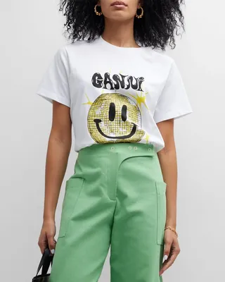 Crewneck Smiley Tee