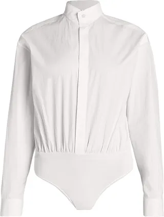 Cotton Poplin Bodysuit