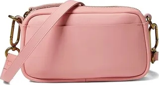 Madewell The Leather Carabiner Mini Crossbody Bag (Dried Blossom) Handbags