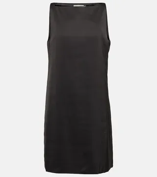 White Label satin minidress