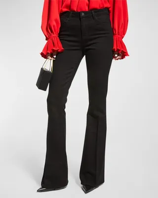 Bell High-Rise Flare Jeans