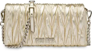 Matelassé mini bag