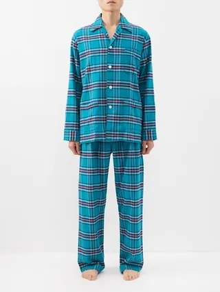 Kelburn Checked Cotton Pyjamas