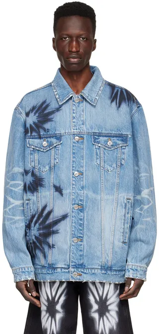 We11done Blue Denim Jacket