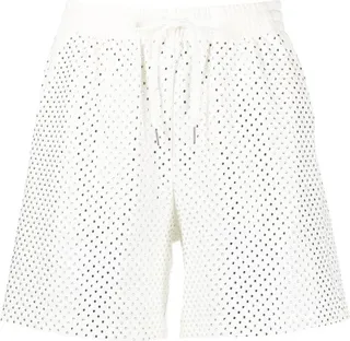 Rhinestone-Embellished Shorts
