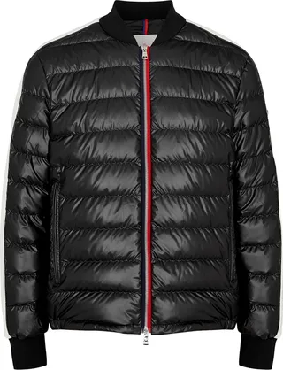 Moncler Arroux Quilted Shell Bomber Jacket