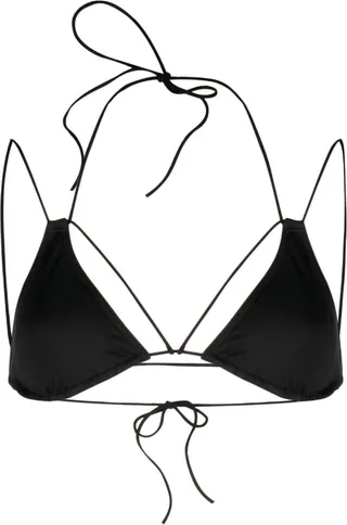 Strappy Triangle Bikini Top