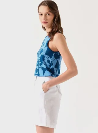 Crew Neck Tank Top