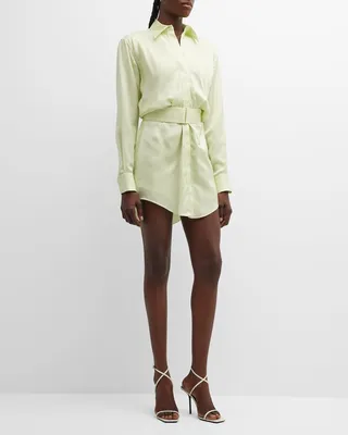 The Vera Belted Mini Dress