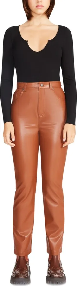 Steve Madden Women's Josie Faux-Leather Pants